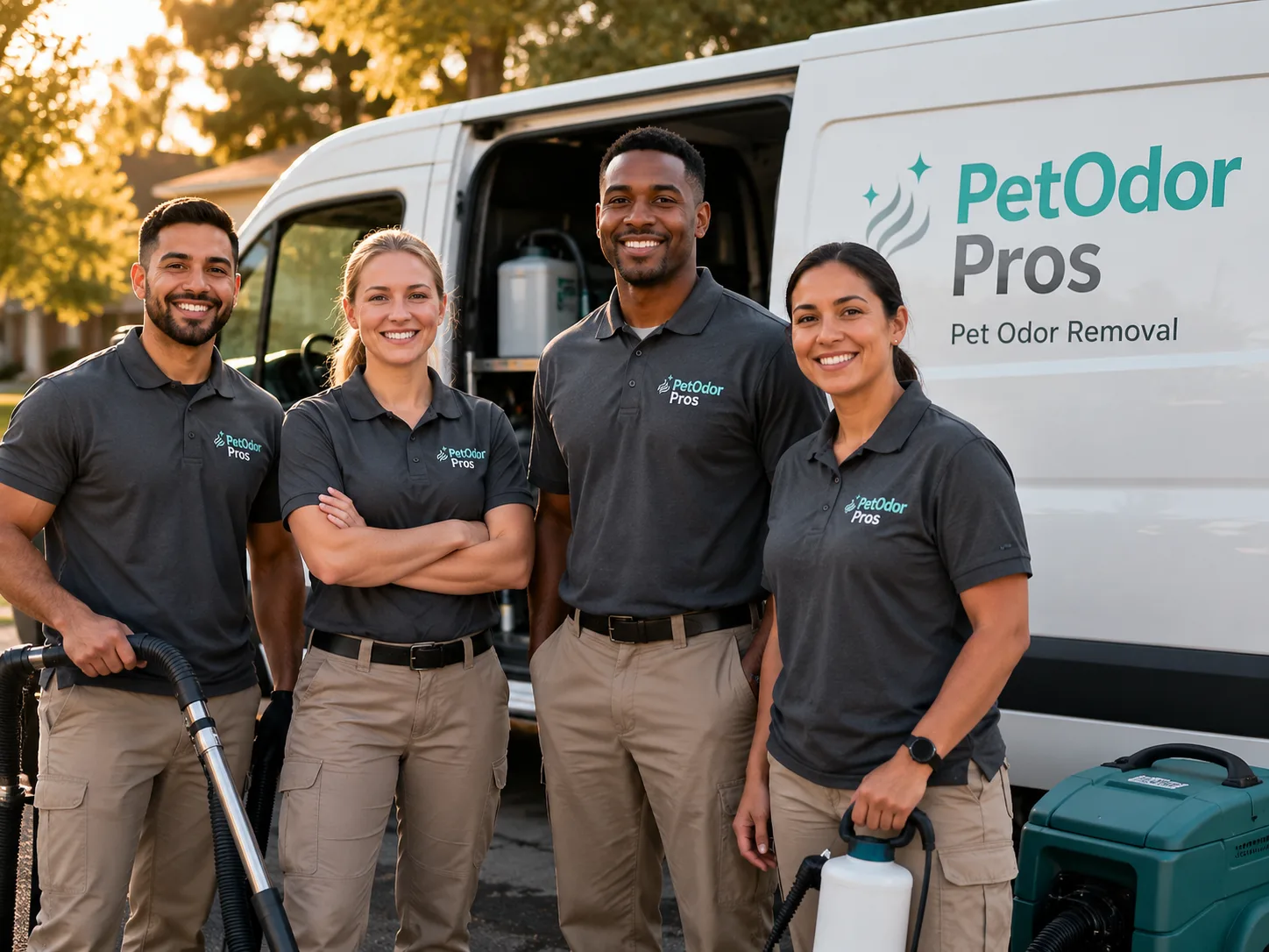 Pet Odor Removal team serving Mentone, CA